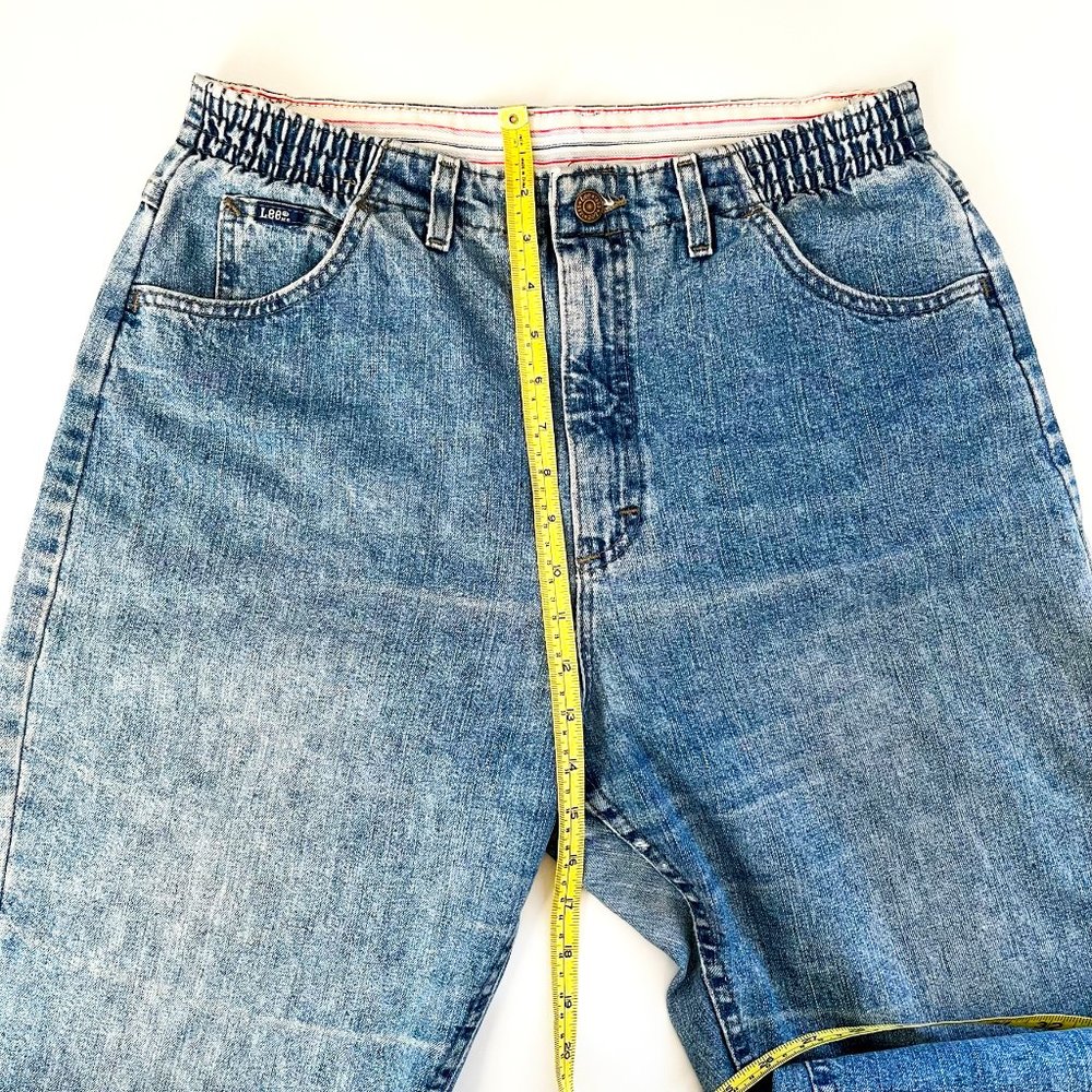 Vintage LEE high waist mom jeans tapered leg baggy - Picture 6 of 10